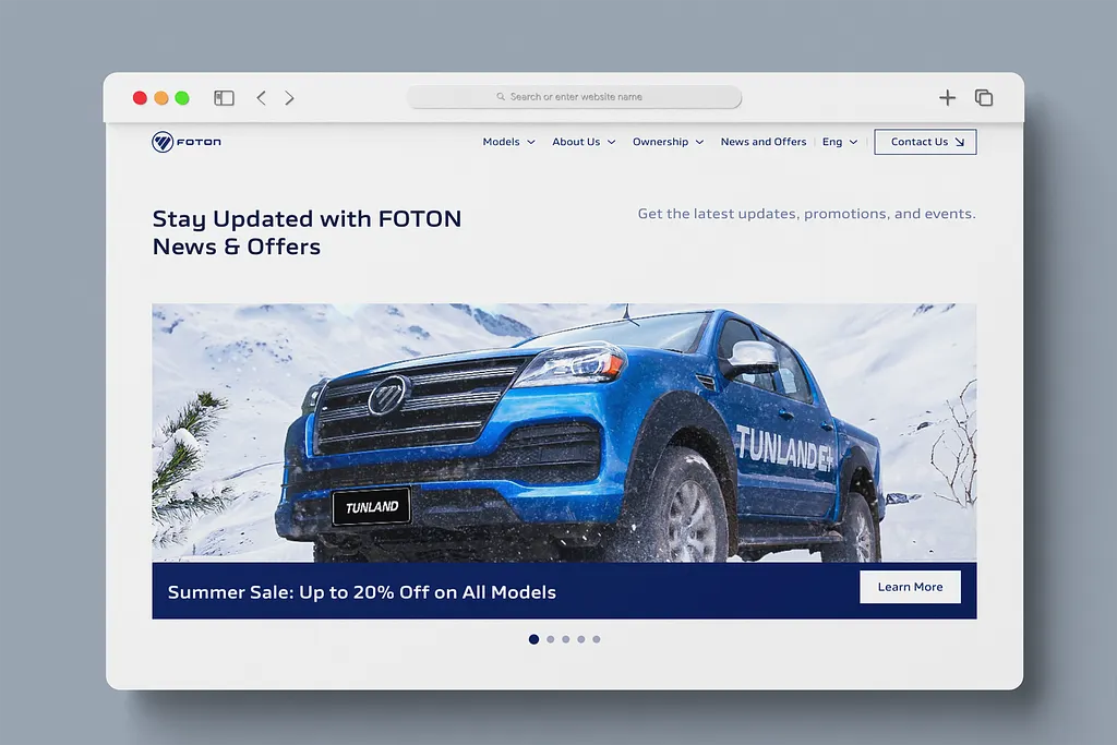 Foton Website